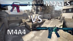 M4a1-s vs m4a4
